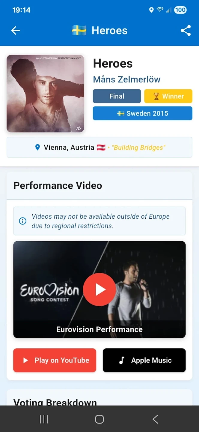 Eurovizam screenshot 3