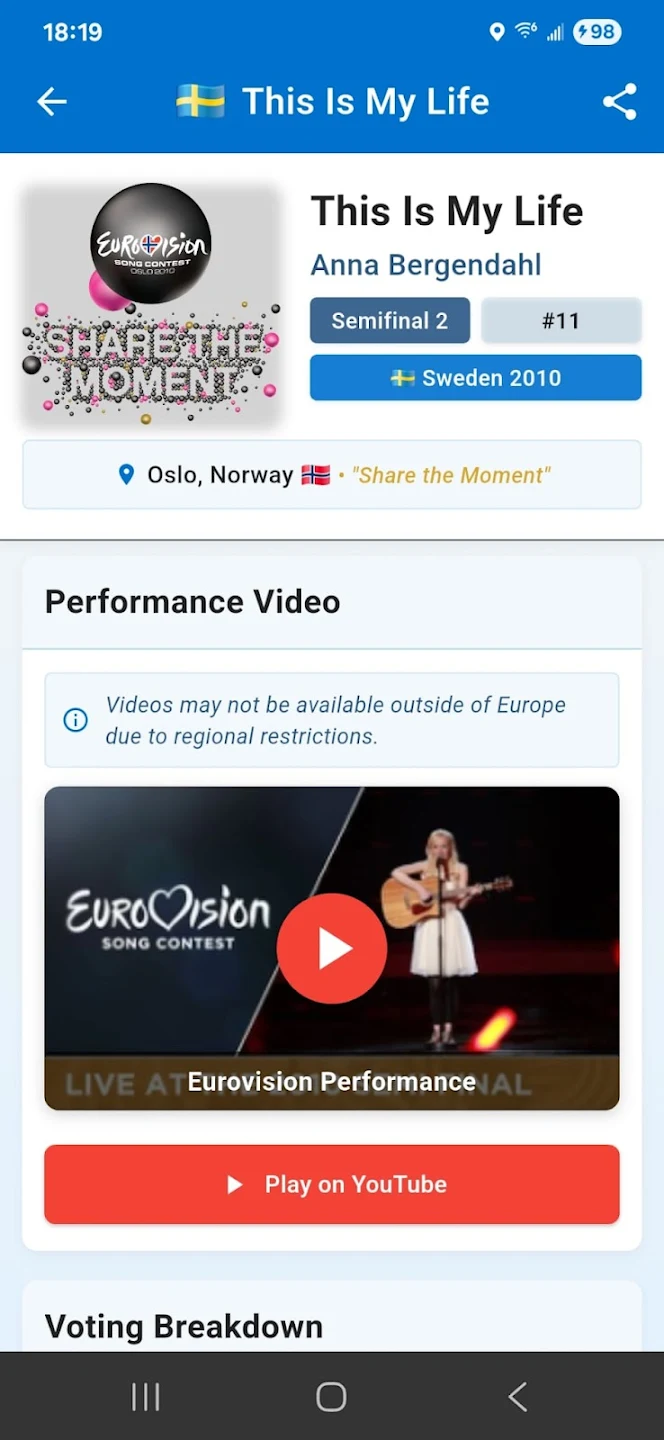 Eurovizam screenshot 7